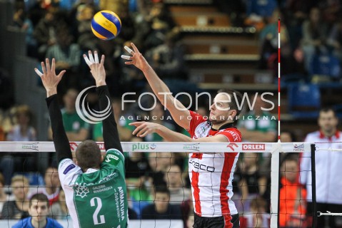  12.12.2015 RZESZOW<br />SIATKOWKA PLUSLIGA 2015/2016 MEN VOLLEYBALL POLAND POLISH PLUS LIGA LEAGUE SEASON 2015/2016<br />MECZ ASSECO RESOVIA RZESZOW - INDYKPOL AZS OLSZTYN<br />N/Z BARTOSZ KUREK <br /> 
