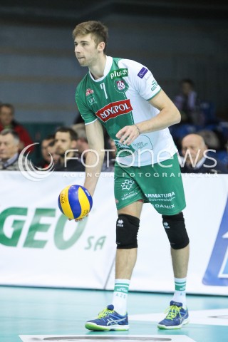  12.12.2015 RZESZOW<br />SIATKOWKA PLUSLIGA 2015/2016 MEN VOLLEYBALL POLAND POLISH PLUS LIGA LEAGUE SEASON 2015/2016<br />MECZ ASSECO RESOVIA RZESZOW - INDYKPOL AZS OLSZTYN<br />N/Z BARTOSZ BEDNORZ SYLWETKA <br /> 
