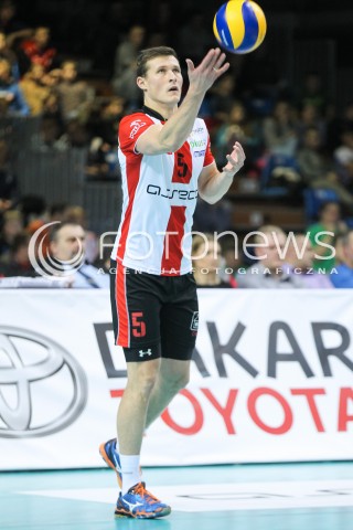  12.12.2015 RZESZOW<br />SIATKOWKA PLUSLIGA 2015/2016 MEN VOLLEYBALL POLAND POLISH PLUS LIGA LEAGUE SEASON 2015/2016<br />MECZ ASSECO RESOVIA RZESZOW - INDYKPOL AZS OLSZTYN<br />N/Z LUKAS TICHACEK SYLWETKA <br /> 