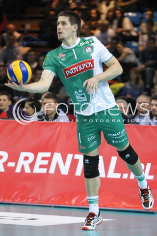  12.12.2015 RZESZOW<br />SIATKOWKA PLUSLIGA 2015/2016 MEN VOLLEYBALL POLAND POLISH PLUS LIGA LEAGUE SEASON 2015/2016<br />MECZ ASSECO RESOVIA RZESZOW - INDYKPOL AZS OLSZTYN<br />N/Z MARCIN WALINSKI SYLWETKA <br /> 