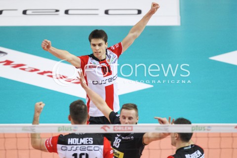  12.12.2015 RZESZOW<br />SIATKOWKA PLUSLIGA 2015/2016 MEN VOLLEYBALL POLAND POLISH PLUS LIGA LEAGUE SEASON 2015/2016<br />MECZ ASSECO RESOVIA RZESZOW - INDYKPOL AZS OLSZTYN<br />N/Z ALEKSANDER SLIWKA RADOSC EMOCJE <br /> 