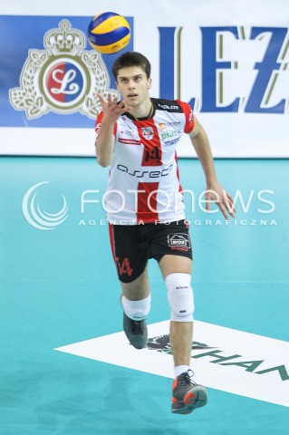  12.12.2015 RZESZOW<br />SIATKOWKA PLUSLIGA 2015/2016 MEN VOLLEYBALL POLAND POLISH PLUS LIGA LEAGUE SEASON 2015/2016<br />MECZ ASSECO RESOVIA RZESZOW - INDYKPOL AZS OLSZTYN<br />N/Z ALEKSANDER SLIWKA SYLWETKA <br /> 