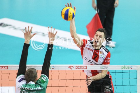  12.12.2015 RZESZOW<br />SIATKOWKA PLUSLIGA 2015/2016 MEN VOLLEYBALL POLAND POLISH PLUS LIGA LEAGUE SEASON 2015/2016<br />MECZ ASSECO RESOVIA RZESZOW - INDYKPOL AZS OLSZTYN<br />N/Z OLIEG ACHREM ( ALEH AKHREM ) <br /> 