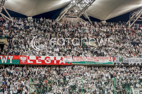  13.12.2015 WARSZAWA PILKA NOZNA <br />FOOTBALL EKSTRAKLASA STADION LEGII<br />MECZ LEGIA WARSZAWA - PIAST GLIWICE<br />N/Z KIBICE LEGII ZYLETA<br /> 
