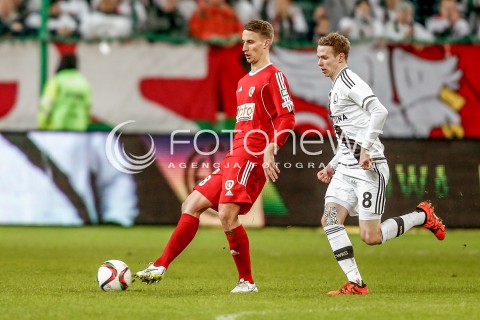  13.12.2015 WARSZAWA PILKA NOZNA <br />FOOTBALL EKSTRAKLASA STADION LEGII<br />MECZ LEGIA WARSZAWA - PIAST GLIWICE<br />N/Z UROS KORUN ONDREJ DUDA<br /> 