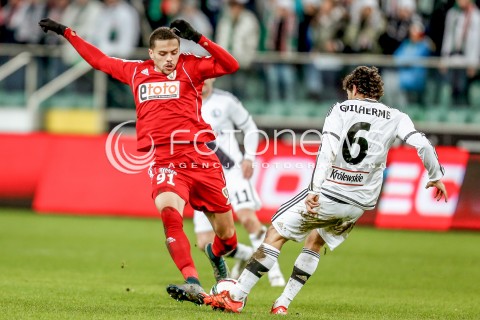  13.12.2015 WARSZAWA PILKA NOZNA <br />FOOTBALL EKSTRAKLASA STADION LEGII<br />MECZ LEGIA WARSZAWA - PIAST GLIWICE<br />N/Z HEBERT SILVA SANTOS GUILHERME<br /> 