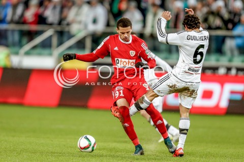  13.12.2015 WARSZAWA PILKA NOZNA <br />FOOTBALL EKSTRAKLASA STADION LEGII<br />MECZ LEGIA WARSZAWA - PIAST GLIWICE<br />N/Z HEBERT SILVA SANTOS GUILHERME<br /> 