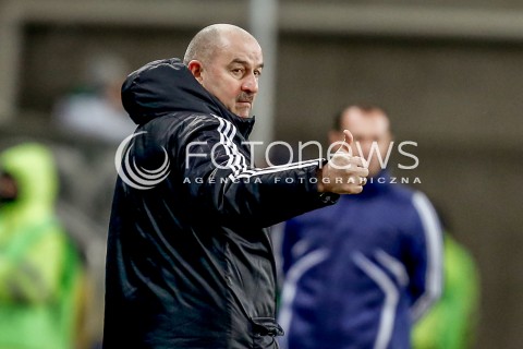  13.12.2015 WARSZAWA PILKA NOZNA <br />FOOTBALL EKSTRAKLASA STADION LEGII<br />MECZ LEGIA WARSZAWA - PIAST GLIWICE<br />N/Z TRENER LEGII STANISLAW CZERCZESOW<br /> 