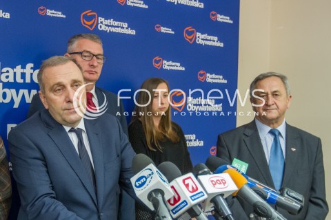  14.12.2015 RZESZOW<br />WIZYTA KANDYDATA NA SZEFA PLATFORMY OBYWATELSKIEJ GRZEGORZA SCHETYNY W RZESZOWIE<br />N/Z GRZEGORZ SCHETYNA JAN TOMAKA<br /> 