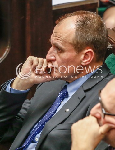  21.12.2015 WARSZAWA SEJM<br />SZOSTE POSIEDZENIE SEJMU VIII KADENCJI<br />N/Z PAWEL KUKIZ<br /> 