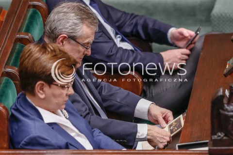  21.12.2015 WARSZAWA SEJM<br />SZOSTE POSIEDZENIE SEJMU VIII KADENCJI<br />N/Z PIOTR GLINSKI<br /> 