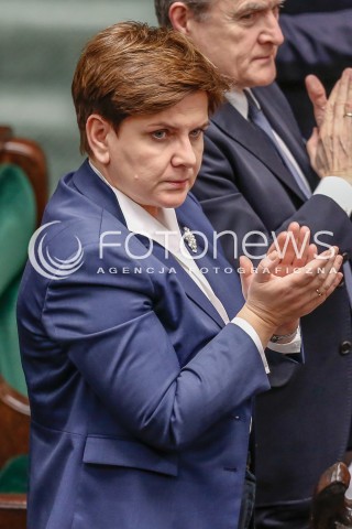  21.12.2015 WARSZAWA SEJM<br />SZOSTE POSIEDZENIE SEJMU VIII KADENCJI<br />N/Z PREMIER BEATA SZYDLO<br /> 