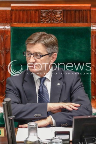  21.12.2015 WARSZAWA SEJM<br />SZOSTE POSIEDZENIE SEJMU VIII KADENCJI<br />N/Z MAREK KUCHCINSKI MARSZALEK SEJMU<br /> 