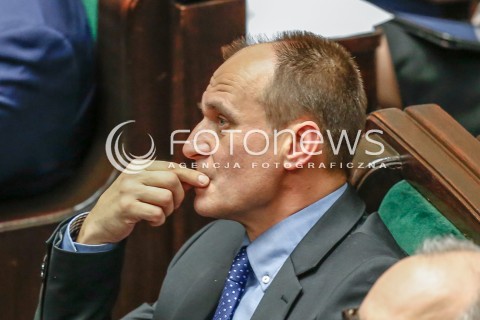  21.12.2015 WARSZAWA SEJM<br />SZOSTE POSIEDZENIE SEJMU VIII KADENCJI<br />N/Z PAWEL KUKIZ<br /> 