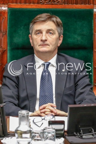  21.12.2015 WARSZAWA SEJM<br />SZOSTE POSIEDZENIE SEJMU VIII KADENCJI<br />N/Z MAREK KUCHCINSKI MARSZALEK SEJMU<br /> 