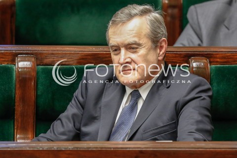  21.12.2015 WARSZAWA SEJM<br />SZOSTE POSIEDZENIE SEJMU VIII KADENCJI<br />N/Z PIOTR GLINSKI<br /> 
