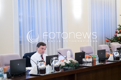  21.12.2015 WARSZAWA<br /> POSIEDZENIE RADY MINISTROW<br /> N/Z  ZBIGNIEW ZIOBRO<br /> 