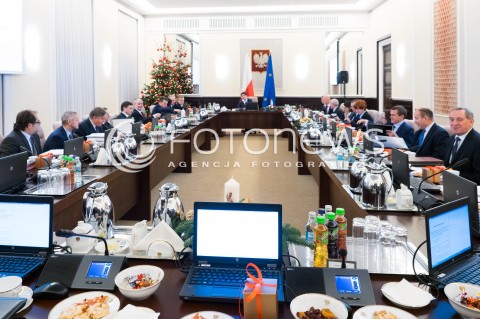  21.12.2015 WARSZAWA<br /> POSIEDZENIE RADY MINISTROW<br /> N/Z  RADA MINISTROW<br /> 