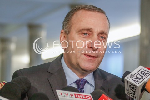  29.12.2015 WARSZAWA SEJM<br />POSIEDZENIE SEJMU VIII KADENCJI<br />N/Z GRZEGORZ SCHETYNA<br /> 
