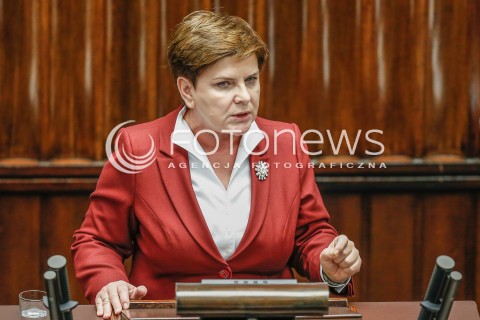 Posiedzenie Sejmu w Warszawie