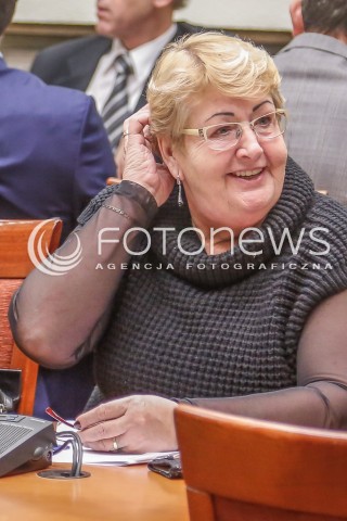  29.12.2015 WARSZAWA SEJM<br />POSIEDZENIE SEJMU VIII KADENCJI<br />N/Z HENRYKA KRZYWONOS<br /> 