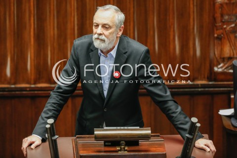  29.12.2015 WARSZAWA SEJM<br />POSIEDZENIE SEJMU VIII KADENCJI<br />N/Z RAFAL GRUPINSKI<br /> 