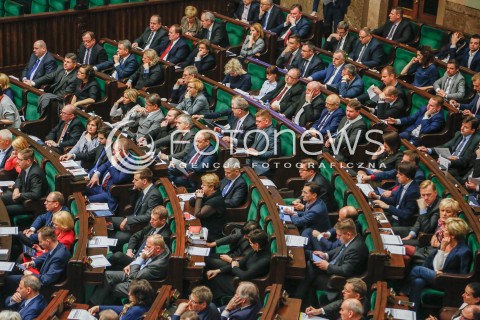  29.12.2015 WARSZAWA SEJM<br />POSIEDZENIE SEJMU VIII KADENCJI<br />N/Z POSLOWIE SALA POSELSKA WIDOK VIEW<br /> 
