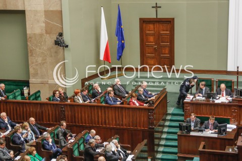 29.12.2015 WARSZAWA SEJM<br />POSIEDZENIE SEJMU VIII KADENCJI<br />N/Z POSLOWIE SALA POSELSKA WIDOK VIEW<br /> 