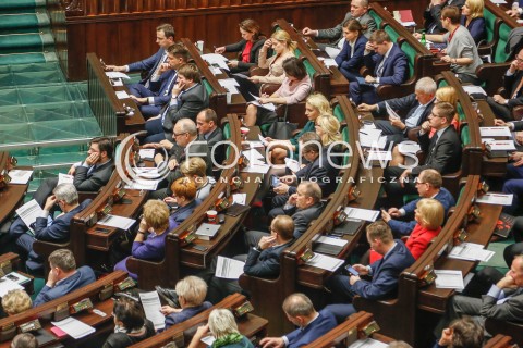  29.12.2015 WARSZAWA SEJM<br />POSIEDZENIE SEJMU VIII KADENCJI<br />N/Z POSLOWIE SALA POSELSKA WIDOK VIEW<br /> 