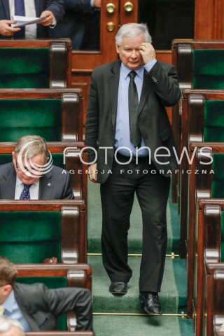 30.12.2015 WARSZAWA SEJM<br />POSIEDZENIE SEJMU VIII KADENCJI<br />N/Z JAROSLAW KACZYNSKI<br /> 