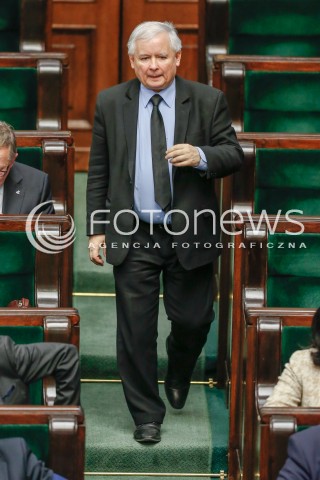  30.12.2015 WARSZAWA SEJM<br />POSIEDZENIE SEJMU VIII KADENCJI<br />N/Z JAROSLAW KACZYNSKI<br /> 