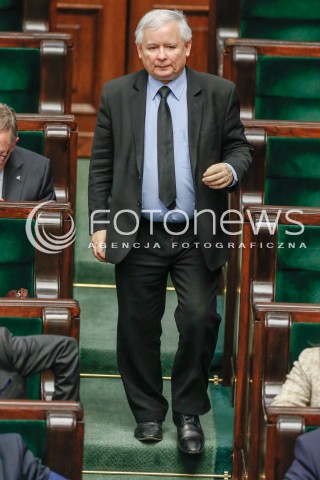  30.12.2015 WARSZAWA SEJM<br />POSIEDZENIE SEJMU VIII KADENCJI<br />N/Z JAROSLAW KACZYNSKI<br /> 