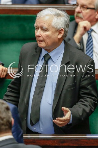  30.12.2015 WARSZAWA SEJM<br />POSIEDZENIE SEJMU VIII KADENCJI<br />N/Z JAROSLAW KACZYNSKI<br /> 