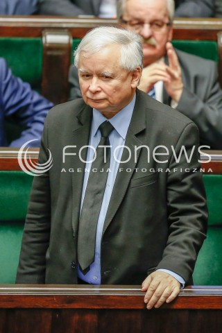  30.12.2015 WARSZAWA SEJM<br />POSIEDZENIE SEJMU VIII KADENCJI<br />N/Z JAROSLAW KACZYNSKI<br /> 
