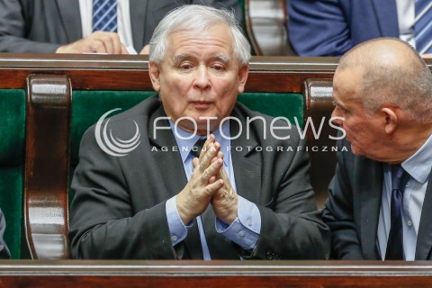  30.12.2015 WARSZAWA SEJM<br />POSIEDZENIE SEJMU VIII KADENCJI<br />N/Z JAROSLAW KACZYNSKI<br /> 