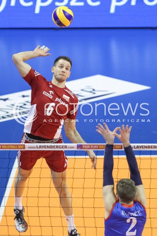  05.01.2016 BERLIN NIEMCY<br />SIATKOWKA MEZCZYZN KWALIFIKACJE DO IGRZYSK OLIMPIJSKICH W BRAZYLII <br />2016 Mens Volleyball European Olympic Qualification Tournament in Berlin<br />MECZ POLSKA - SERBIA ( Poland - Serbia ) <br />N/Z BARTOSZ KUREK <br /> 