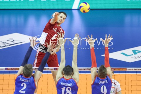  05.01.2016 BERLIN NIEMCY<br />SIATKOWKA MEZCZYZN KWALIFIKACJE DO IGRZYSK OLIMPIJSKICH W BRAZYLII <br />2016 Mens Volleyball European Olympic Qualification Tournament in Berlin<br />MECZ POLSKA - SERBIA ( Poland - Serbia ) <br />N/Z BARTOSZ KUREK <br /> 