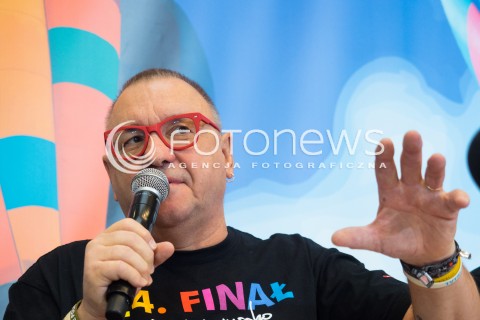  07.01.2016 WARSZAWA<br /> KONFERENCJA PRASOWA PRZED 24 EDYCJA WIELKIEJ ORKIESTRY SWIATECZNEJ POMOCY<br /> N/Z <br />JERZY OWSIAK <br /> 