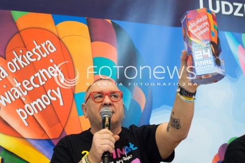  07.01.2016 WARSZAWA<br /> KONFERENCJA PRASOWA PRZED 24 EDYCJA WIELKIEJ ORKIESTRY SWIATECZNEJ POMOCY<br /> N/Z <br />JERZY OWSIAK <br /> 