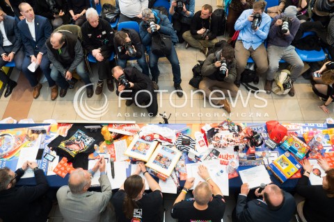  07.01.2016 WARSZAWA<br /> KONFERENCJA PRASOWA PRZED 24 EDYCJA WIELKIEJ ORKIESTRY SWIATECZNEJ POMOCY<br /> N/Z <br />KONFERENCJA PRASOWA<br /> 
