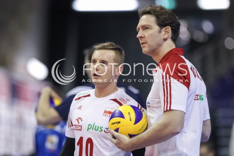  07.01.2016 BERLIN NIEMCY<br />SIATKOWKA MEZCZYZN KWALIFIKACJE DO IGRZYSK OLIMPIJSKICH W BRAZYLII <br />2016 Mens Volleyball European Olympic Qualification Tournament in Berlin<br />MECZ POLSKA - BELGIA ( Poland -Belgium ) <br />N/Z STEPHANE ANTIGA - I TRENER ( HEAD COACH ) DAMIAN WOJTASZEK <br /> 