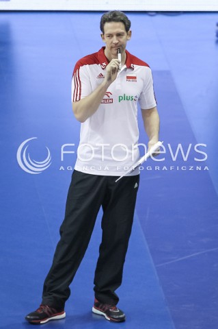  07.01.2016 BERLIN NIEMCY<br />SIATKOWKA MEZCZYZN KWALIFIKACJE DO IGRZYSK OLIMPIJSKICH W BRAZYLII <br />2016 Mens Volleyball European Olympic Qualification Tournament in Berlin<br />MECZ POLSKA - BELGIA ( Poland -Belgium ) <br />N/Z STEPHANE ANTIGA - I TRENER ( HEAD COACH ) SYLWETKA <br /> 