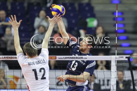  07.01.2016 BERLIN NIEMCY<br />SIATKOWKA MEZCZYZN KWALIFIKACJE DO IGRZYSK OLIMPIJSKICH W BRAZYLII <br />2016 Mens Volleyball European Olympic Qualification Tournament in Berlin<br />MECZ POLSKA - BELGIA ( Poland -Belgium ) <br />N/Z MICHAL KUBIAK <br /> 