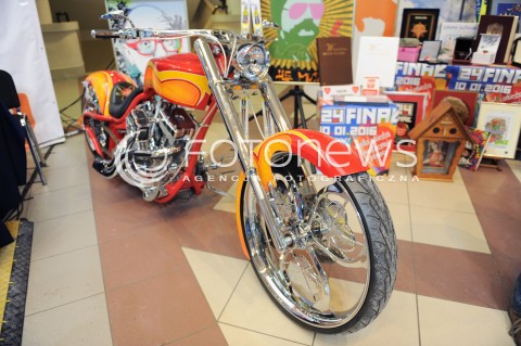  07.01.2016 WARSZAWA<br />KONFERENCJA PRASOWA PRZED 24 FINALEM WOSP<br />N/Z AUKCJE SPRZET<br /> 