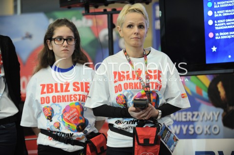  07.01.2016 WARSZAWA<br />KONFERENCJA PRASOWA PRZED 24 FINALEM WOSP<br />N/Z WOLONTARIUSZE WOLONTARIUSZKI<br /> 