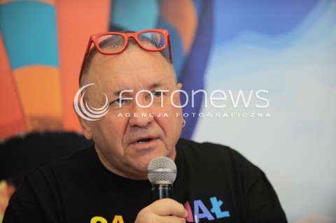  07.01.2016 WARSZAWA<br />KONFERENCJA PRASOWA PRZED 24 FINALEM WOSP<br />N/Z JERZY OWSIAK<br /> 