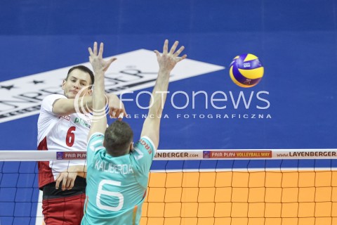  08.01.2016 BERLIN NIEMCY<br />SIATKOWKA MEZCZYZN KWALIFIKACJE DO IGRZYSK OLIMPIJSKICH W BRAZYLII <br />2016 Mens Volleyball European Olympic Qualification Tournament in Berlin<br />MECZ POLSKA - NIEMCY ( Poland - Germany ) <br />N/Z BARTOSZ KUREK <br /> 