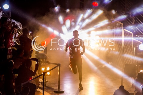  09.01.2016 BERLIN NIEMCY<br />SIATKOWKA MEZCZYZN KWALIFIKACJE DO IGRZYSK OLIMPIJSKICH W BRAZYLII <br />2016 Mens Volleyball European Olympic Qualification Tournament in Berlin<br />POLFINAL 2 - SEMIFINAL<br />MECZ FRANCJA - POLSKA ( France - Poland ) <br />N/Z BARTOSZ KUREK PREZENTACJA ZESPOLU OPRAWA SWIATLA<br /> 