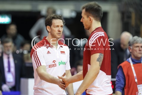  09.01.2016 BERLIN NIEMCY<br />SIATKOWKA MEZCZYZN KWALIFIKACJE DO IGRZYSK OLIMPIJSKICH W BRAZYLII <br />2016 Mens Volleyball European Olympic Qualification Tournament in Berlin<br />POLFINAL 2 - SEMIFINAL<br />MECZ FRANCJA - POLSKA ( France - Poland ) <br />N/Z STEPHANE ANTIGA - I TRENER ( HEAD COACH ) BARTOSZ KUREK <br /> 