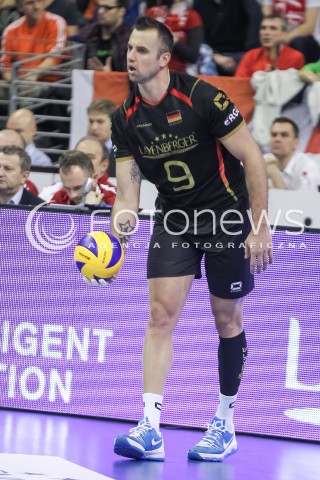  10.01.2016 BERLIN NIEMCY<br />SIATKOWKA MEZCZYZN KWALIFIKACJE DO IGRZYSK OLIMPIJSKICH W BRAZYLII <br />2016 Mens Volleyball European Olympic Qualification Tournament in Berlin<br />MECZ O 3. MIEJSCE - 3RD PLACE MATCH<br />MECZ POLSKA - NIEMCY ( Poland - Germany ) <br />N/Z GYORGY GROZER SYLWETKA <br /> 